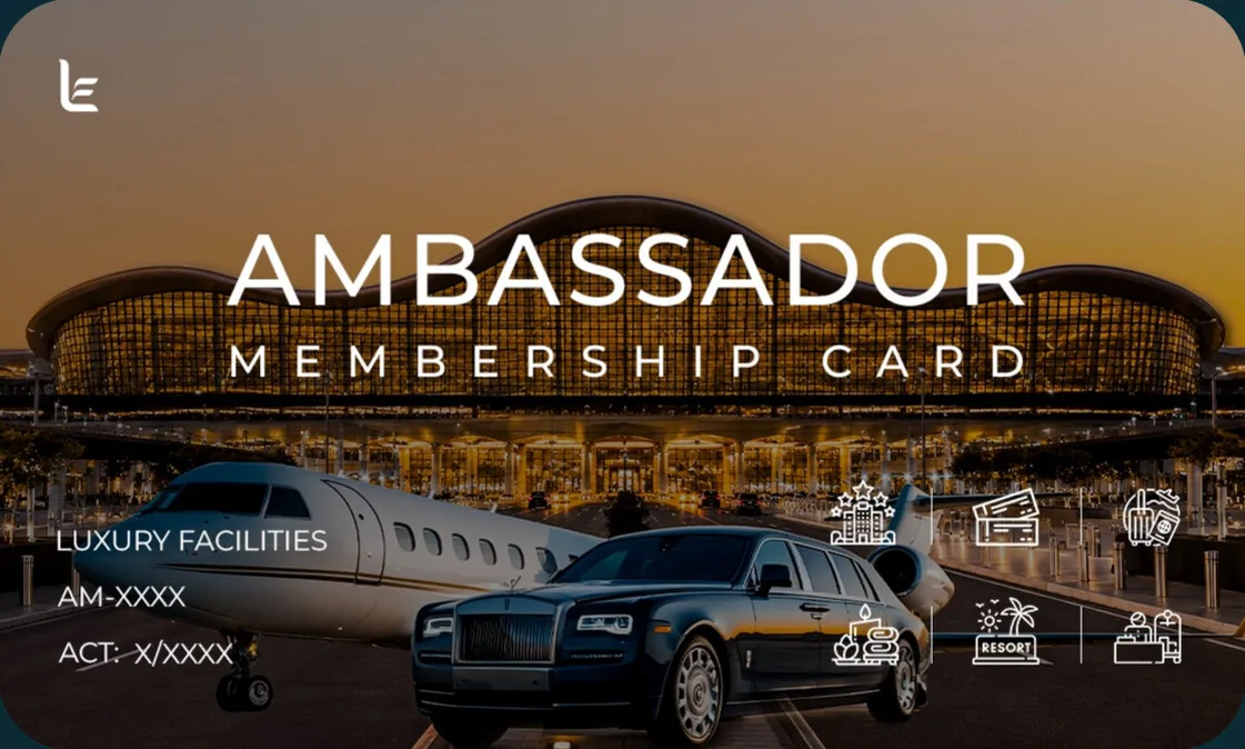 Luxury Facilities Ambassador membership card