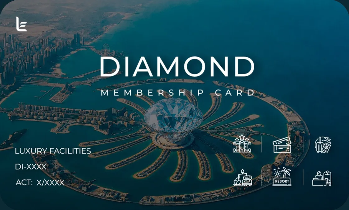 Luxury Facilities Diamond membership card