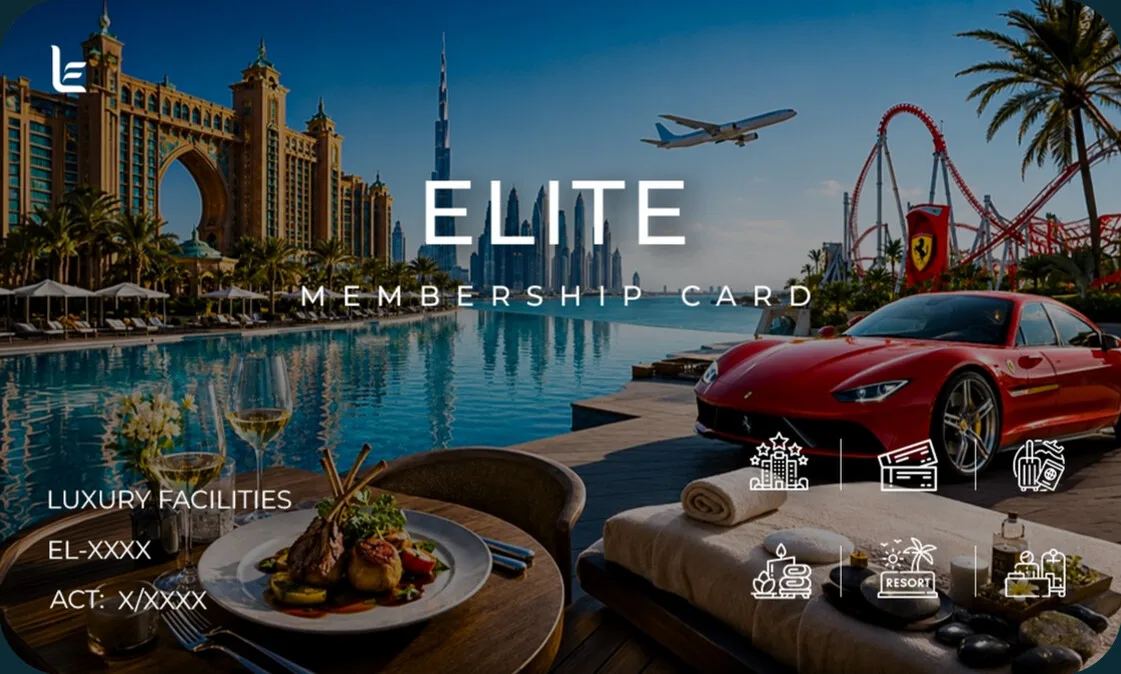 Luxury Facilities Elite membership card