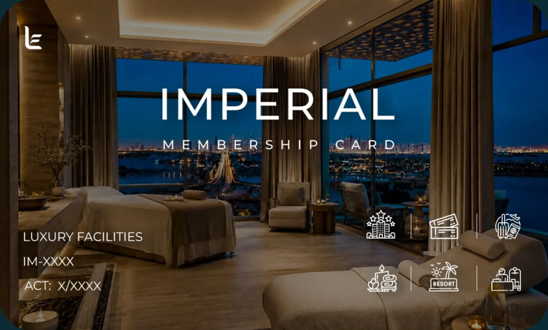Luxury Facilities Imperial membership card