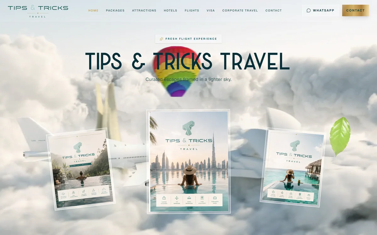 Tips and Tricks Travel website