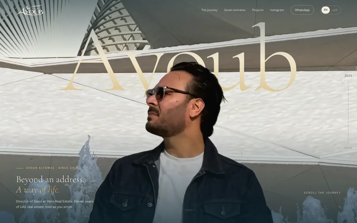 With Ayoub website